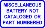 Battery MISC-BATTERY