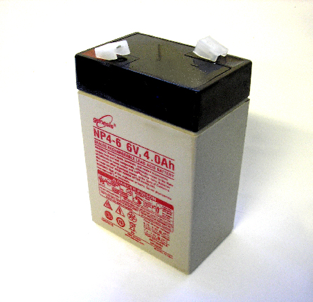 Battery ESP-SLA-6V-4AH